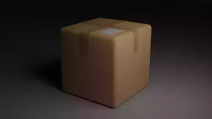 The Box Free 3D model