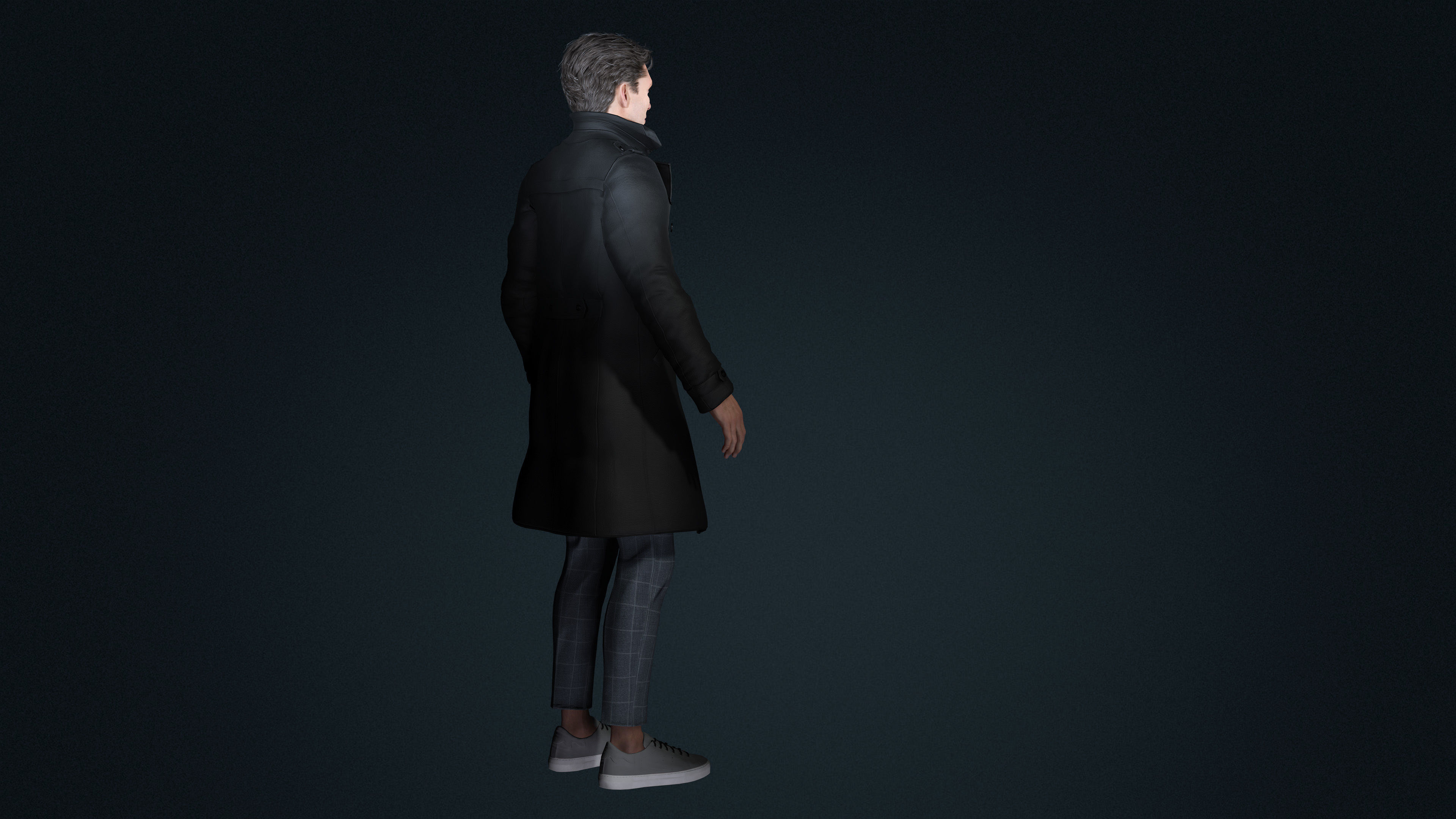 Cillian Murphy tommy shelby Character Low-poly 3D model_13