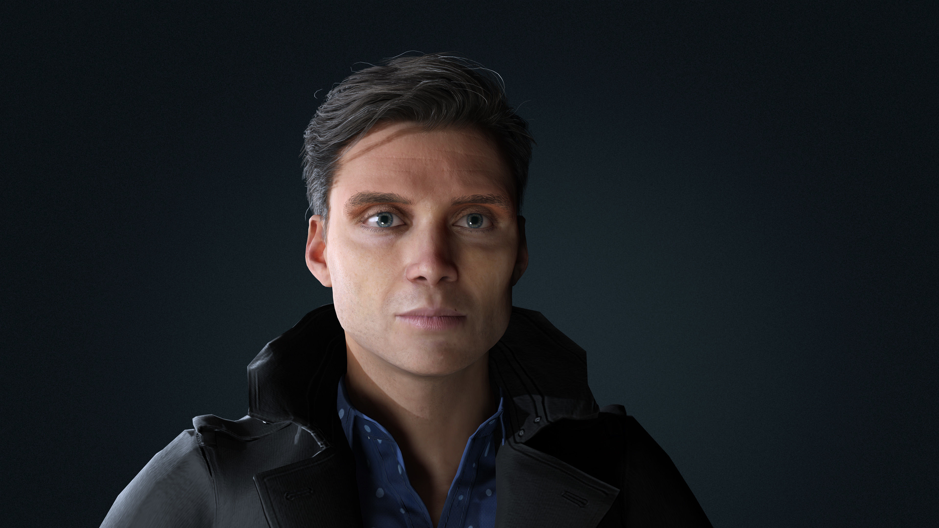 Cillian Murphy tommy shelby Character Low-poly 3D model_1