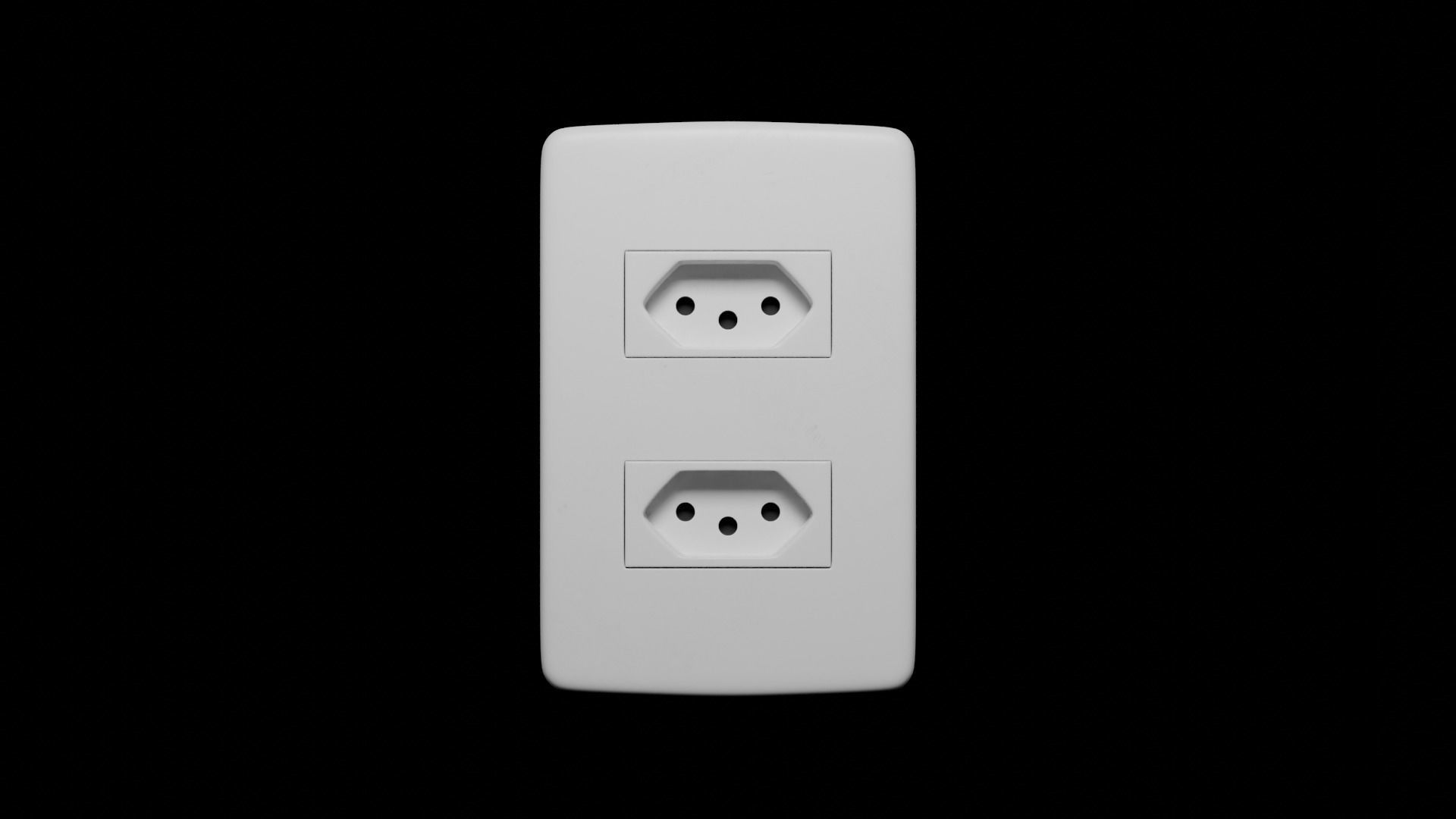 Double Brazilian Outlet 3d model 3D model_24