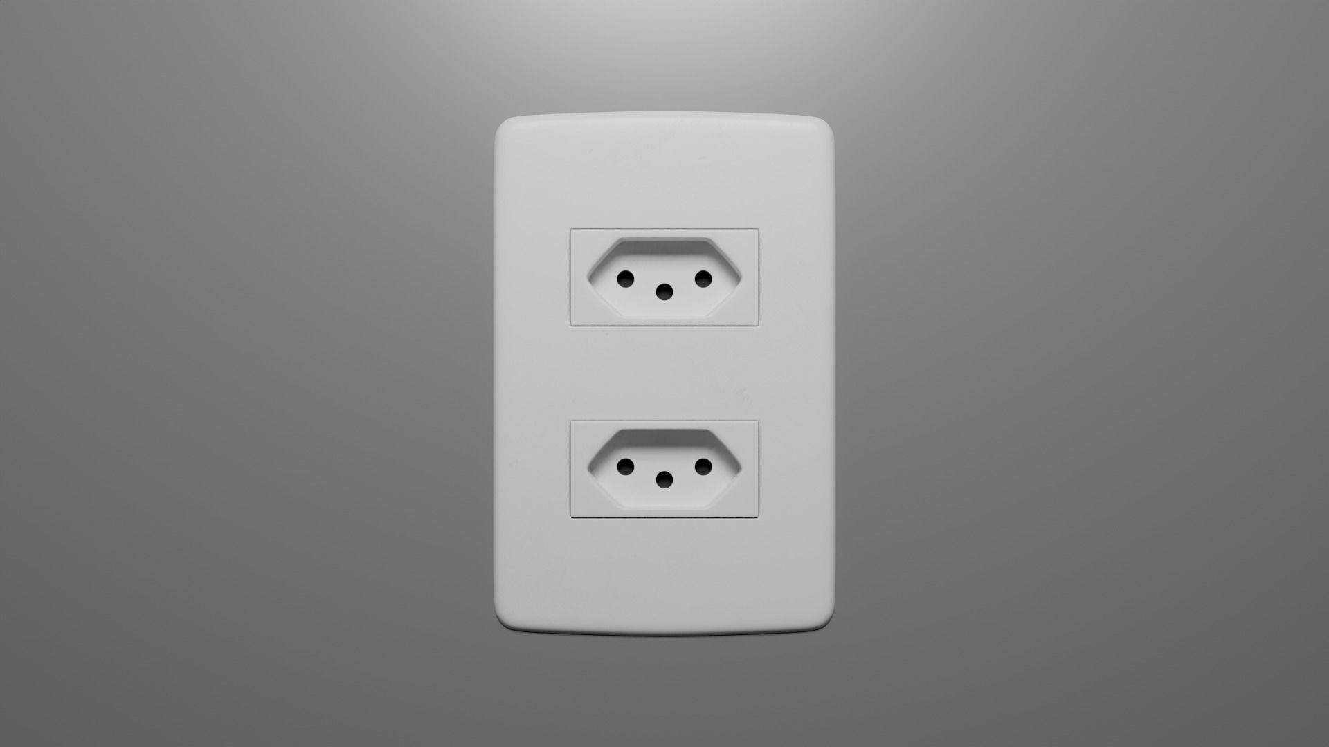 Double Brazilian Outlet 3d model 3D model_28