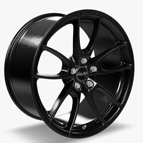 Carroll Shelby Wheel Company CS5 Wheel Gloss Gunmetal Mustang 3D model 3
