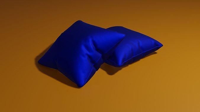  Modern Design 3D Cushion - Comfort and Style for Interiors Low-poly 3D model