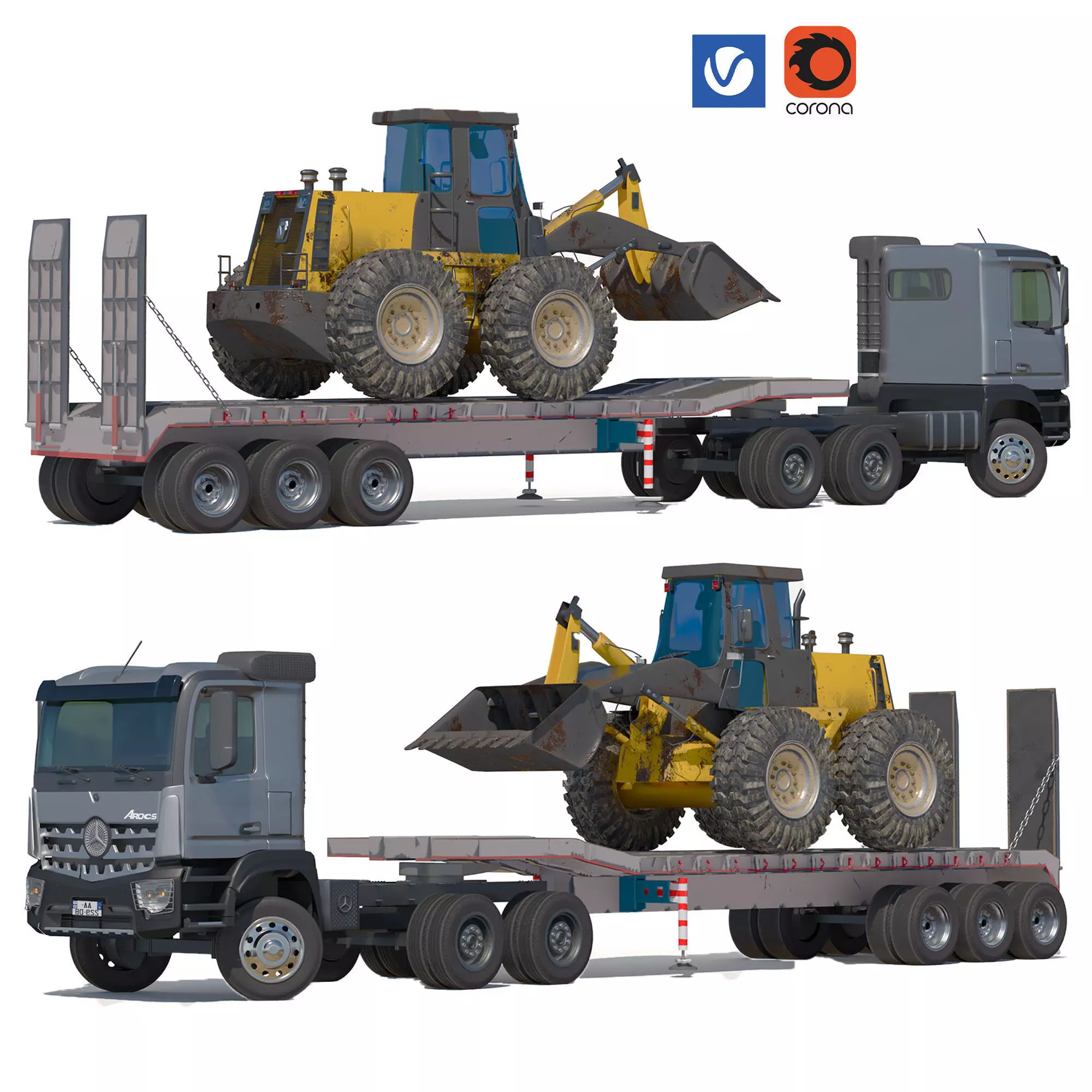 AROCS-articulated vehicle 3D model_0