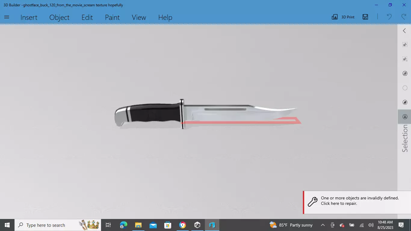 Buck 120 3D print model_0