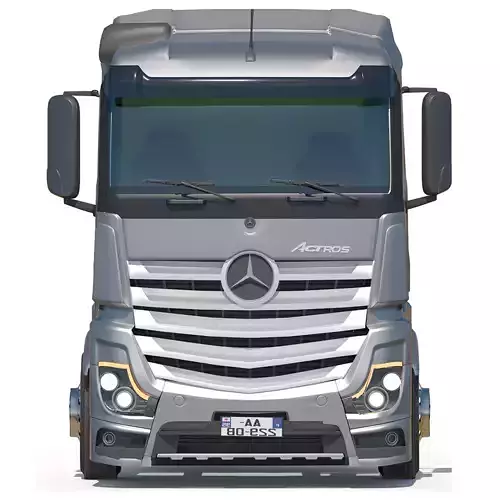 CONTAINER  BENZ ACTROS 3D model