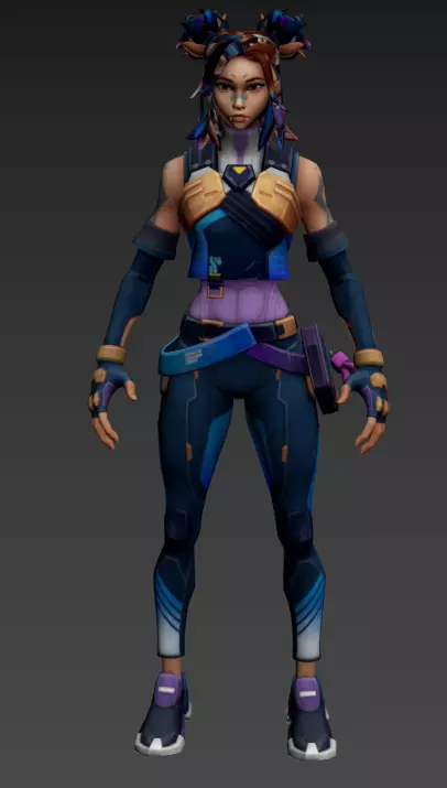 Neon 3D  3D print model_0