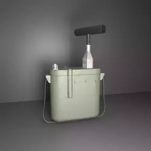 Demolition Box  Low-poly 3D model