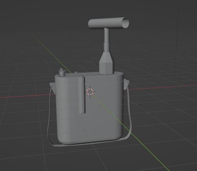 Demolition Box Low-poly 3D model_8