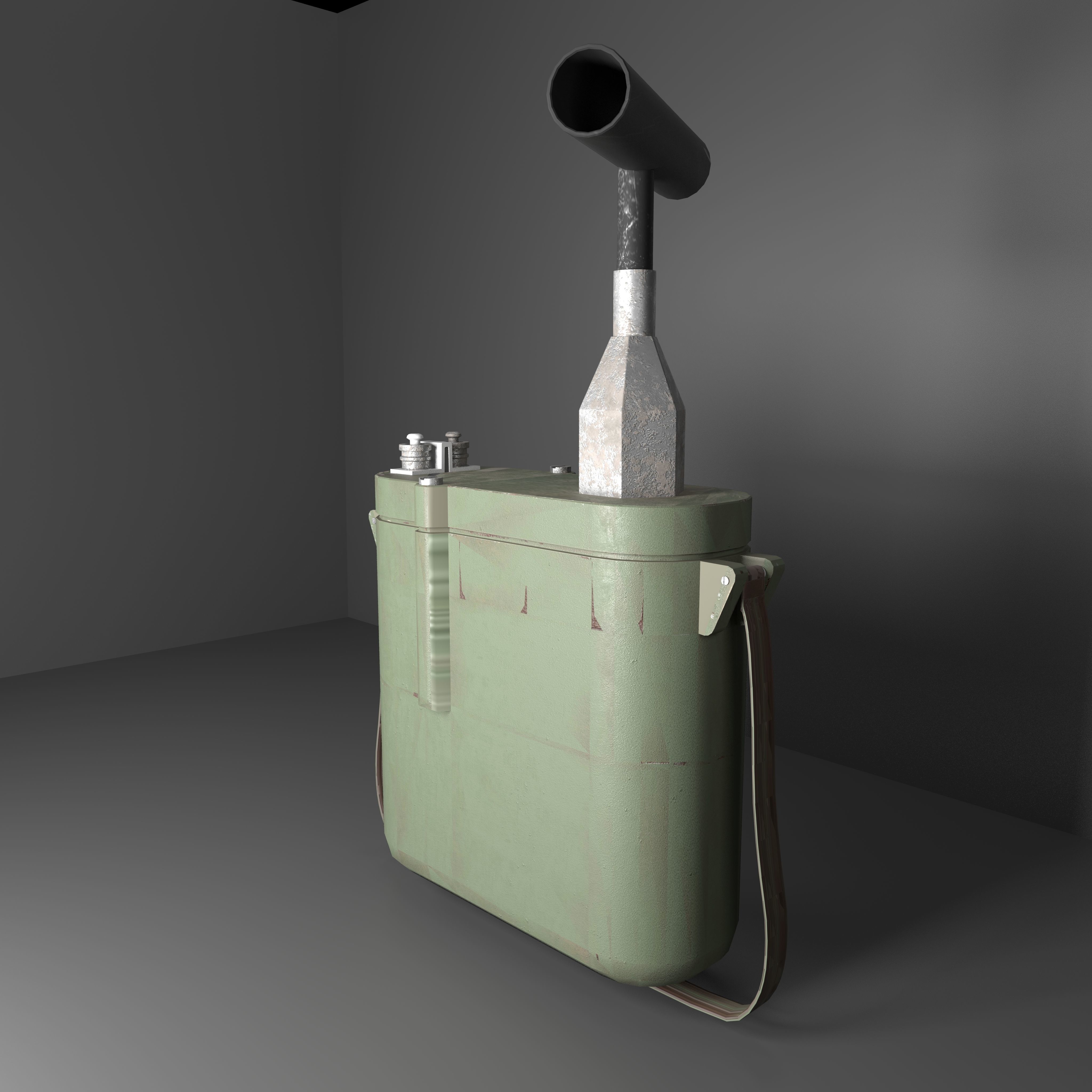 Demolition Box Low-poly 3D model_5