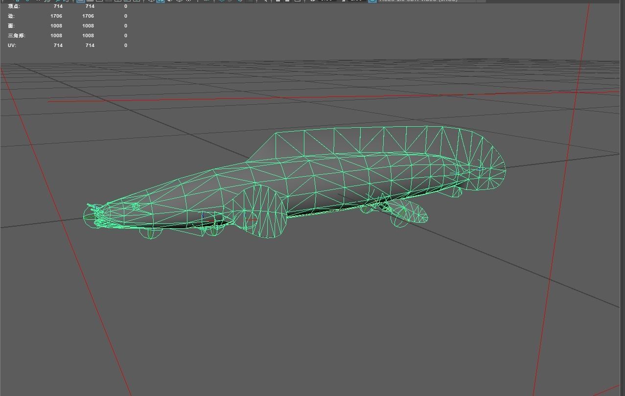 Bichir Low-poly 3D model_6