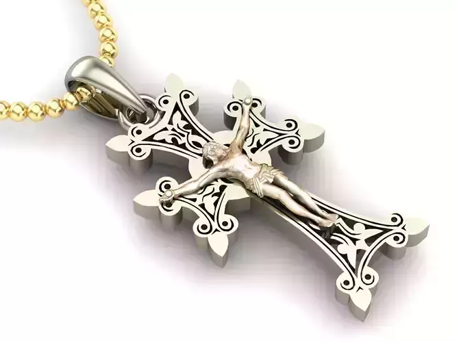 Cross Pendant Jesus Christ CP 68