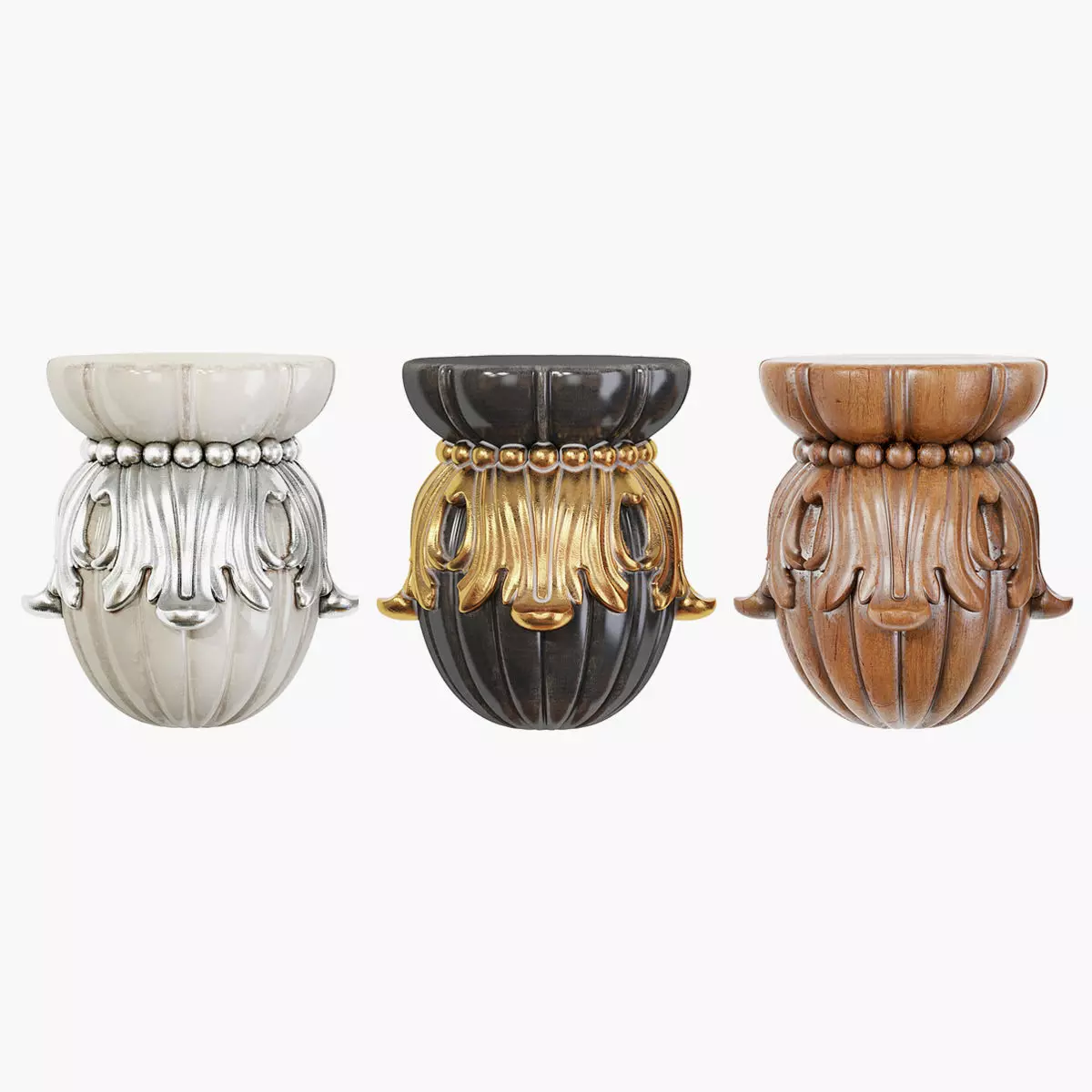 Classic leg 067 3D model_0