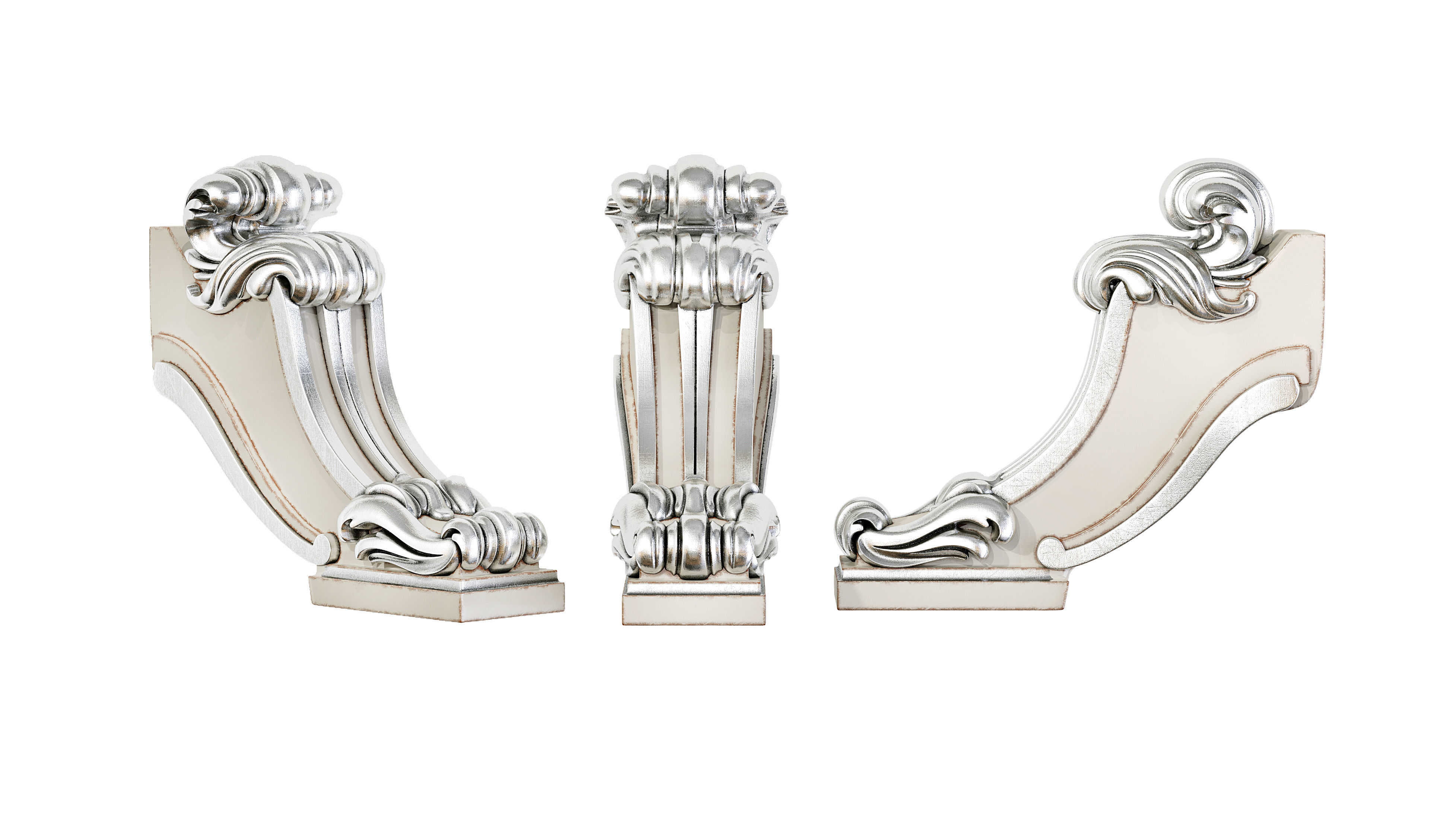 Classic leg 069 3D model_2