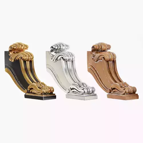 Classic leg 069 3D model