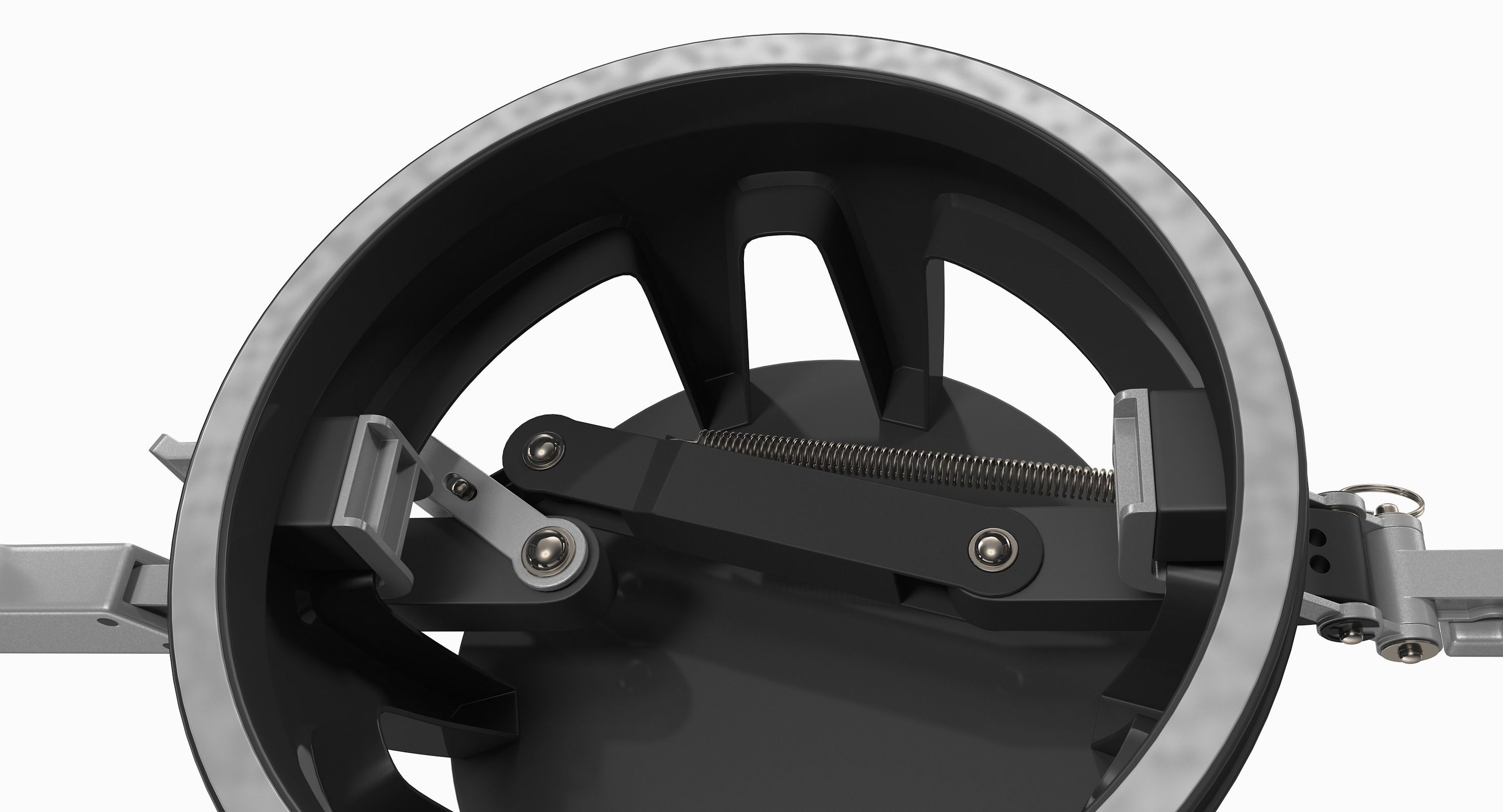 Hunter HawkEye Elite Wheel Alignment Sensor 3D model_32