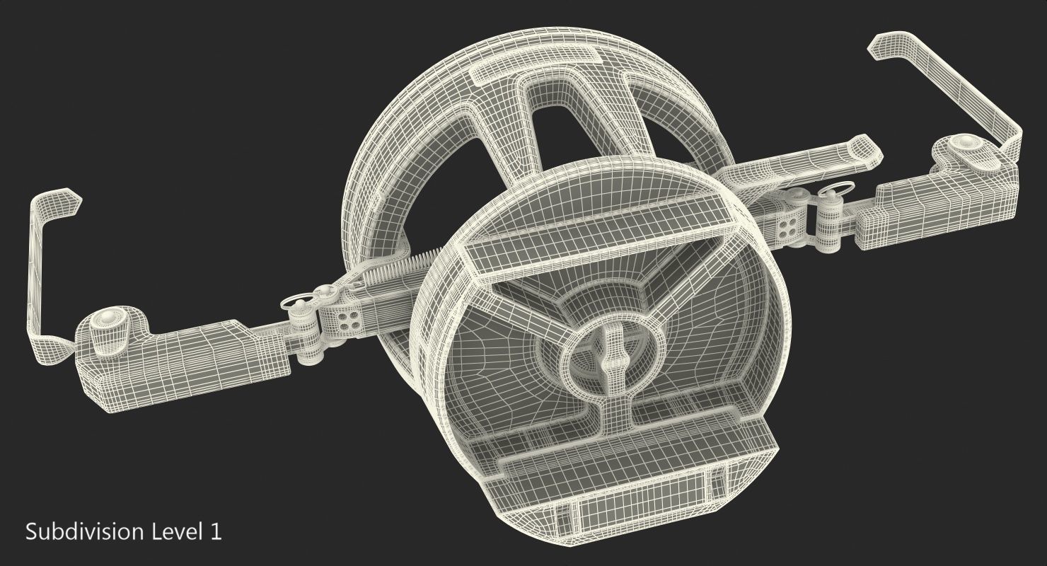 Hunter HawkEye Elite Wheel Alignment Sensor 3D model_14