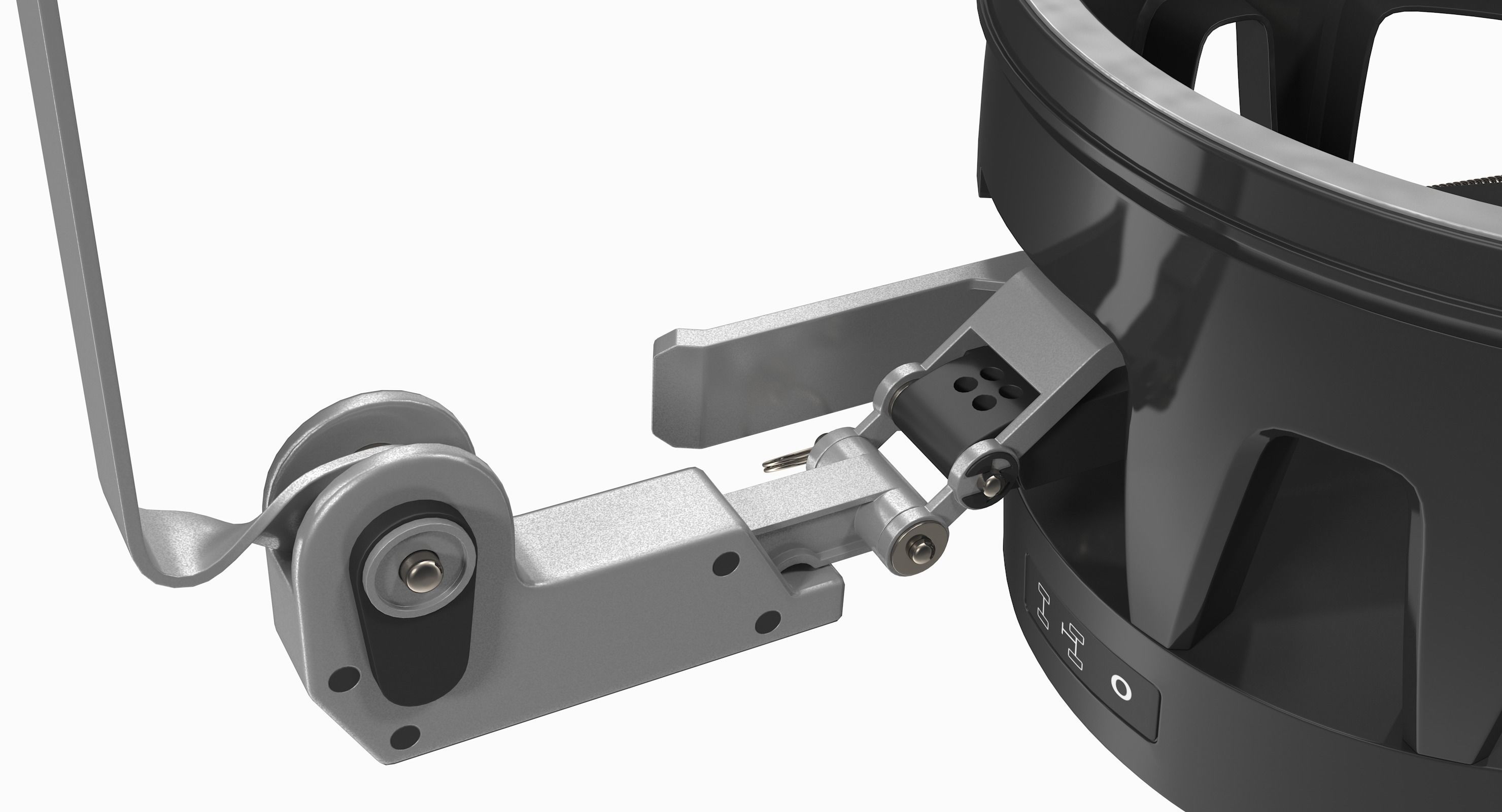 Hunter HawkEye Elite Wheel Alignment Sensor 3D model_27