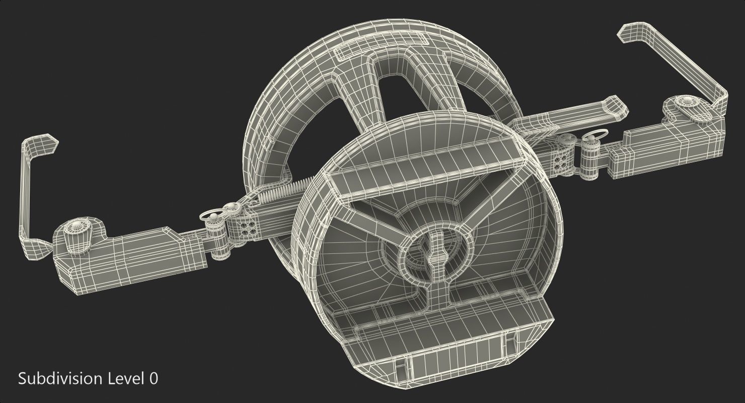 Hunter HawkEye Elite Wheel Alignment Sensor 3D model_13