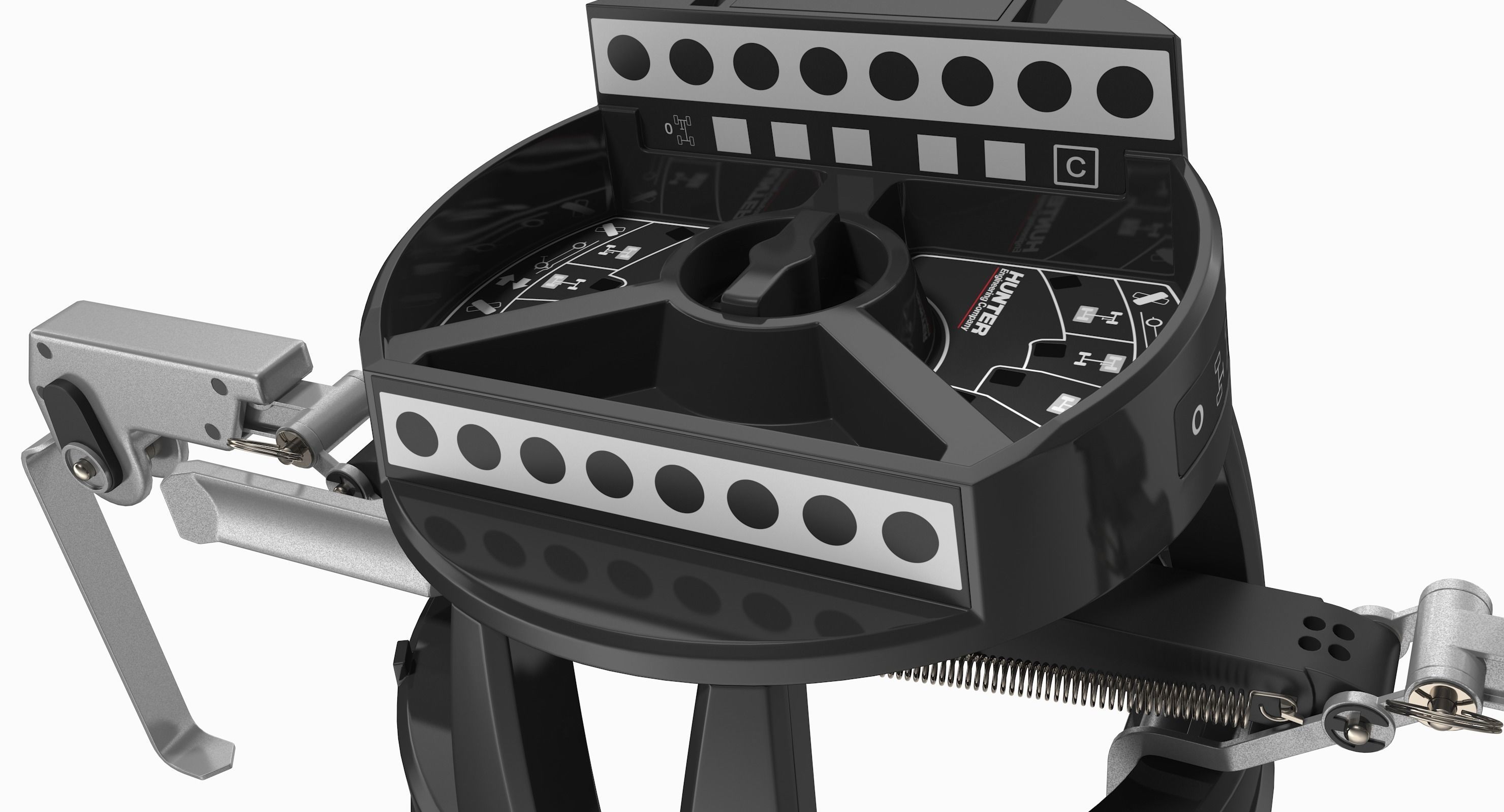 Hunter HawkEye Elite Wheel Alignment Sensor 3D model_30