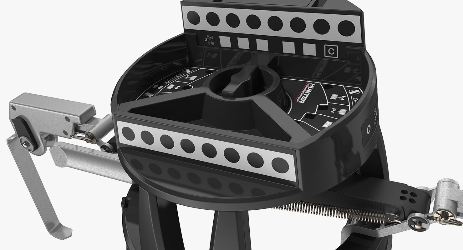 Hunter HawkEye Elite Wheel Alignment Sensor 3D model_10