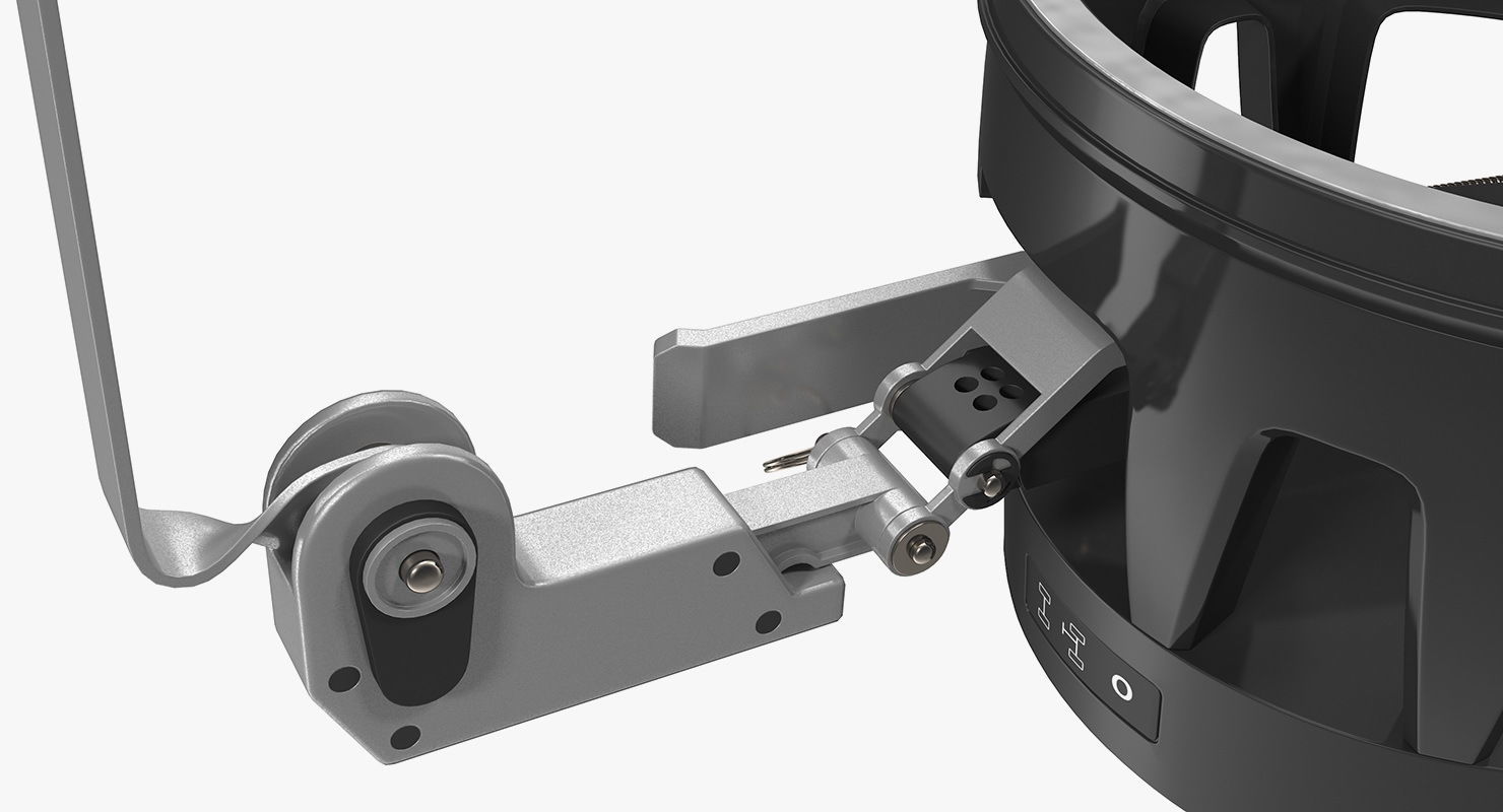 Hunter HawkEye Elite Wheel Alignment Sensor 3D model_7