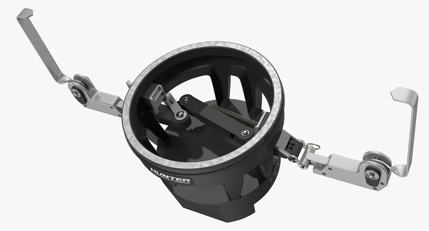 Hunter HawkEye Elite Wheel Alignment Sensor 3D model_4