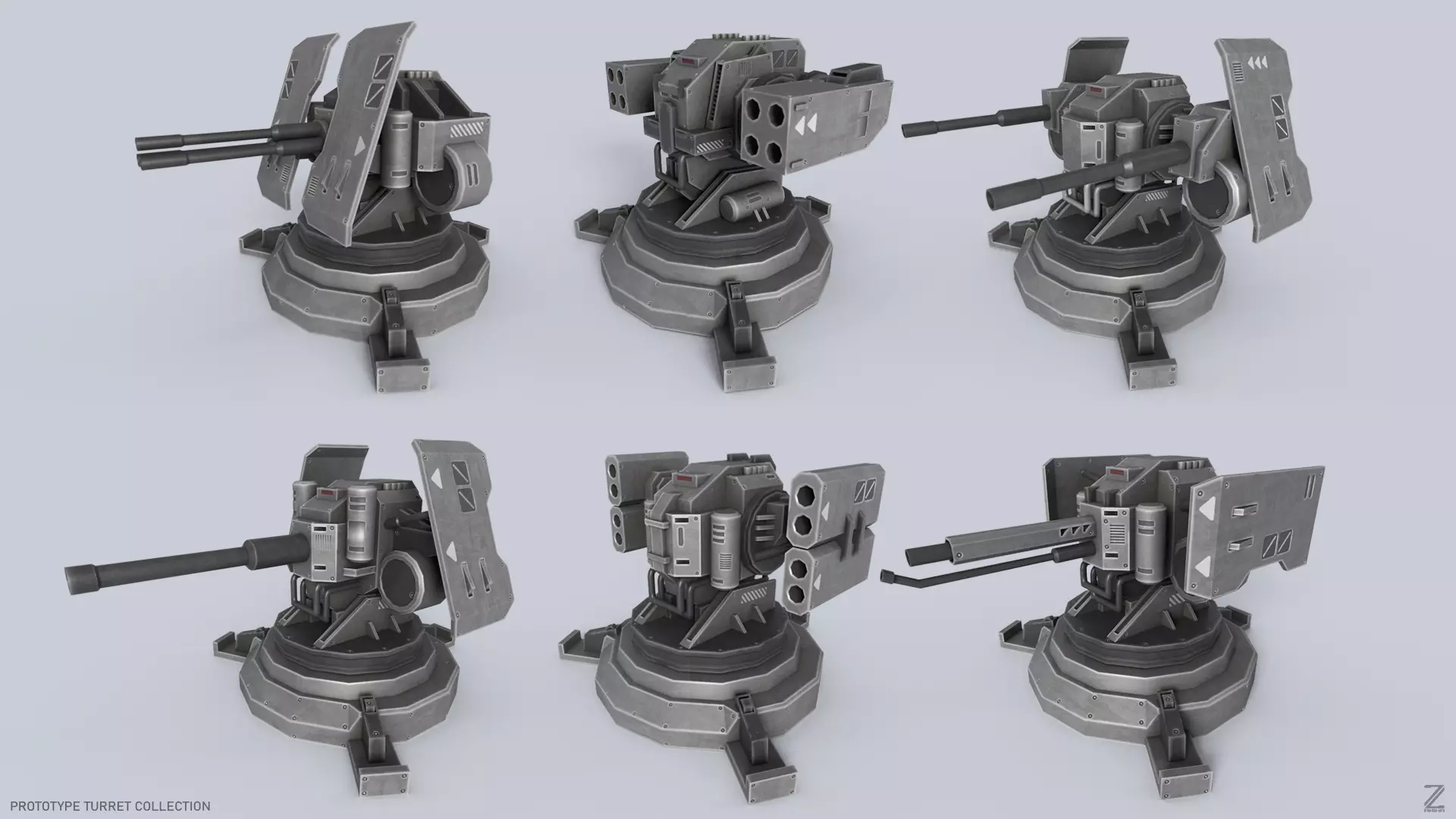 Prototype turret collection _0