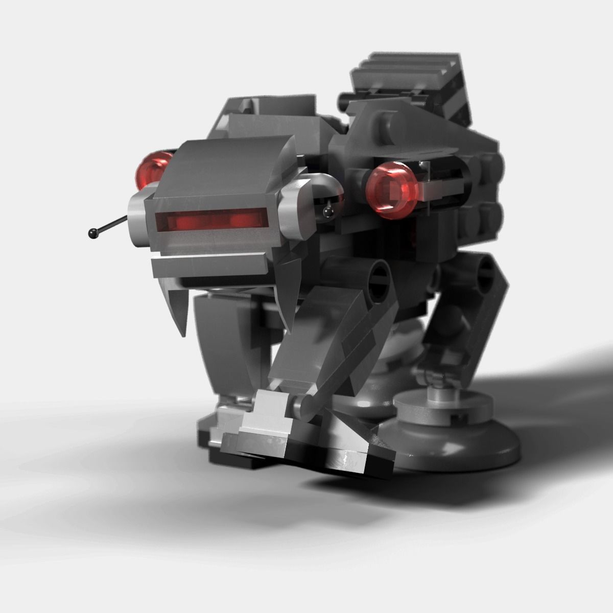 Lego AT-AT mini 3D model | CGTrader