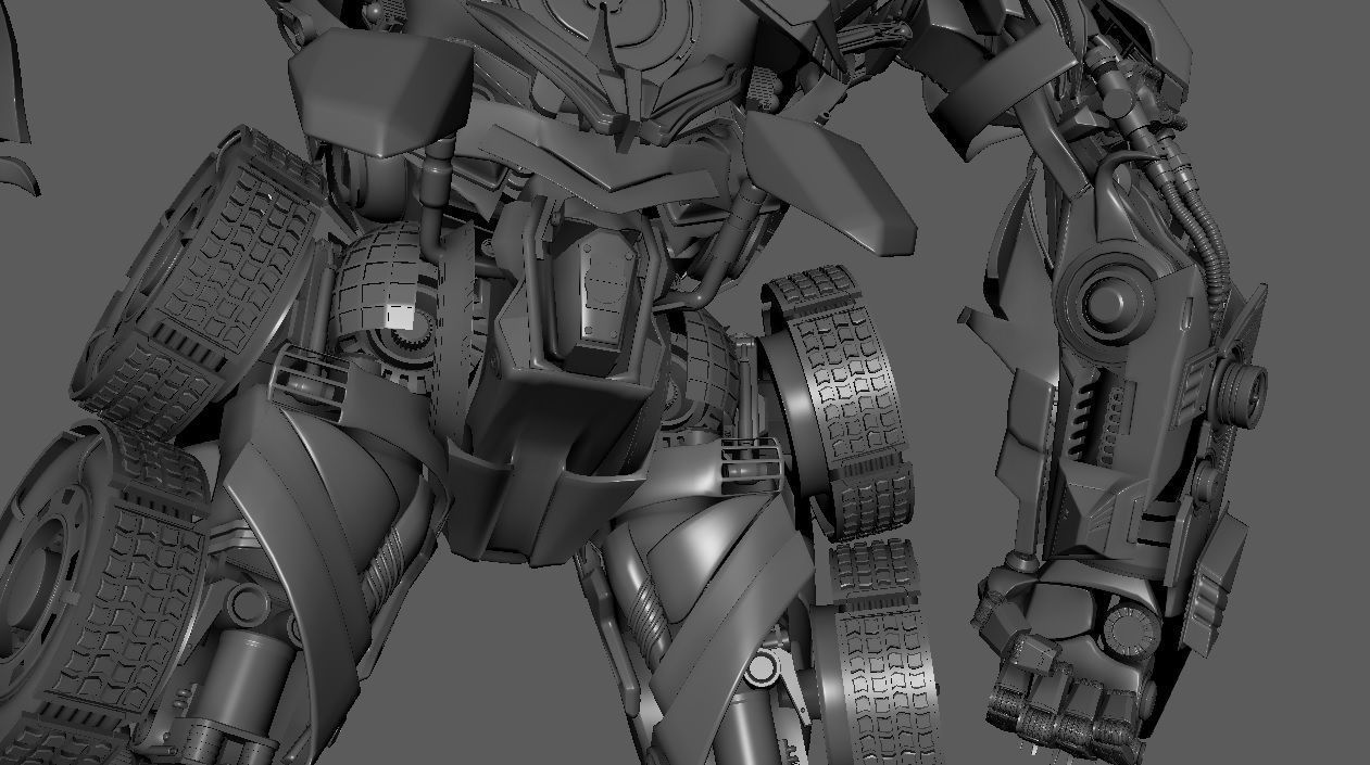 Robot 3D model_21