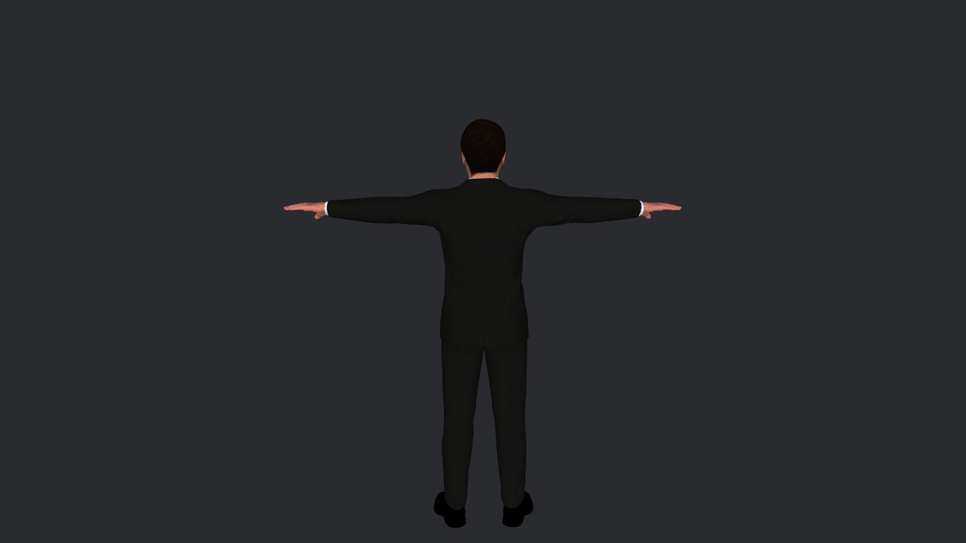 Elon Musk V1 Hyper Realistic Full Body Fully Rigged 3D Character 3D model_16