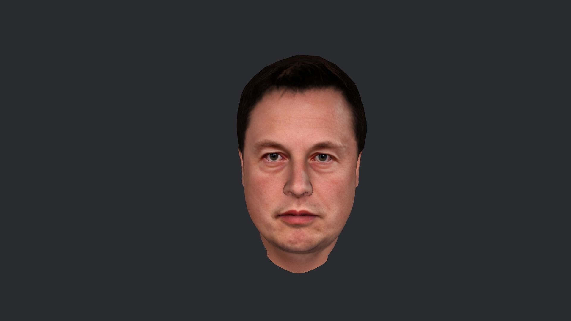 Elon Musk V1 Hyper Realistic Full Body Fully Rigged 3D Character 3D model_1