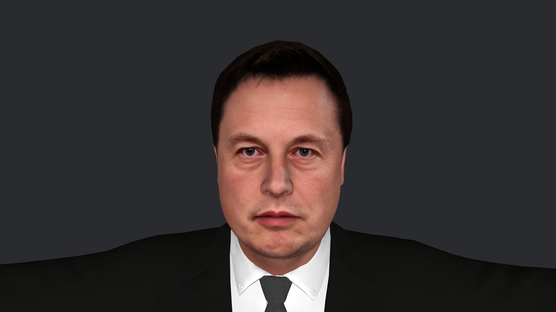 Elon Musk V1 Hyper Realistic Full Body Fully Rigged 3D Character 3D model_17