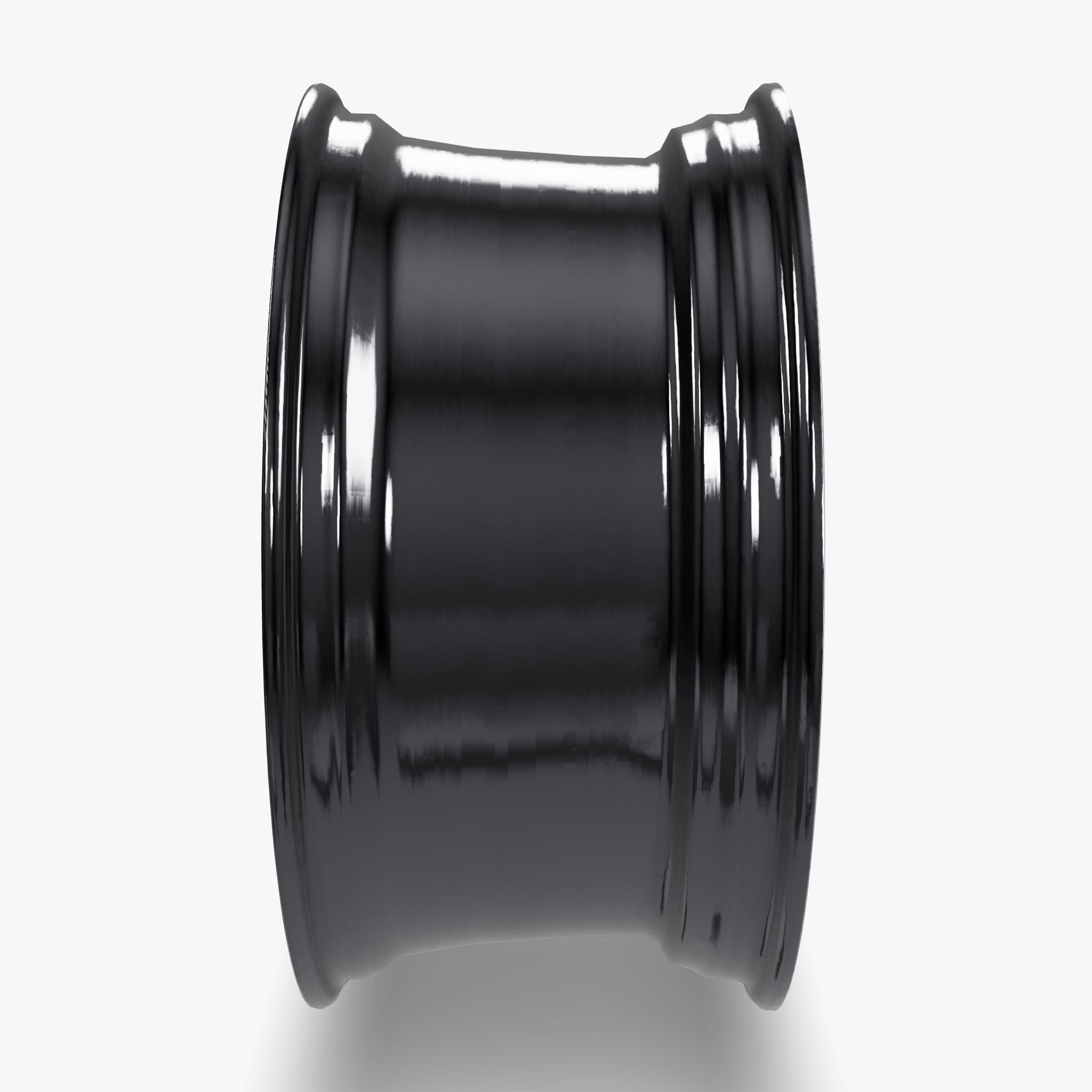 Carroll Shelby Wheel  CS11 Wheel Gloss Gunmetal With Polished  Low-poly 3D model_11