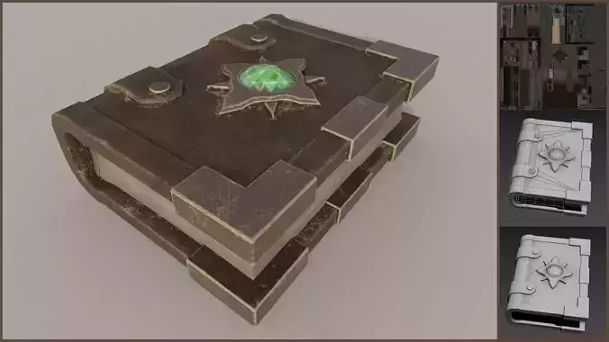 Magic Book - Green Star