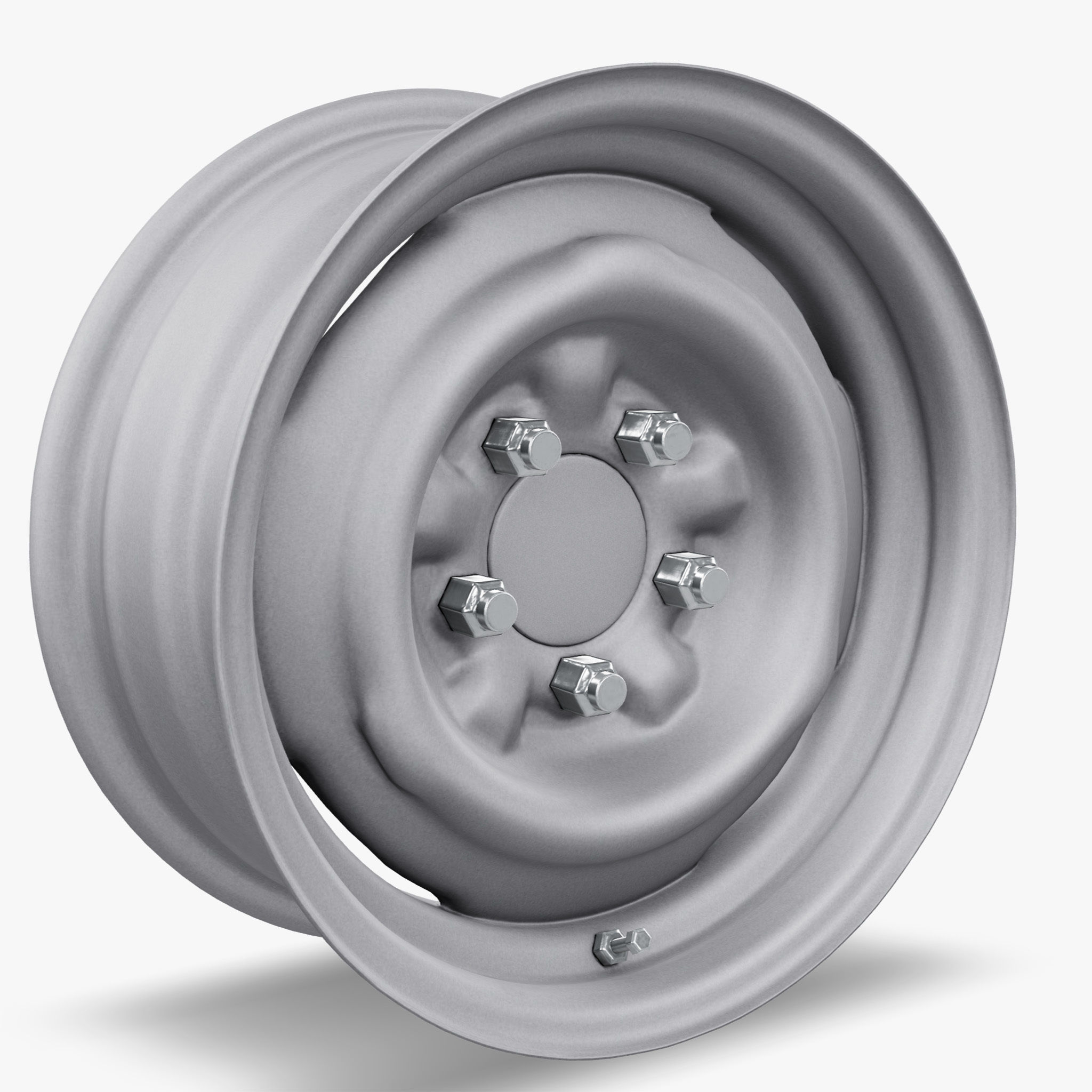Wheel Vintiques Wheel Standard Steel Low-poly 3D model_1