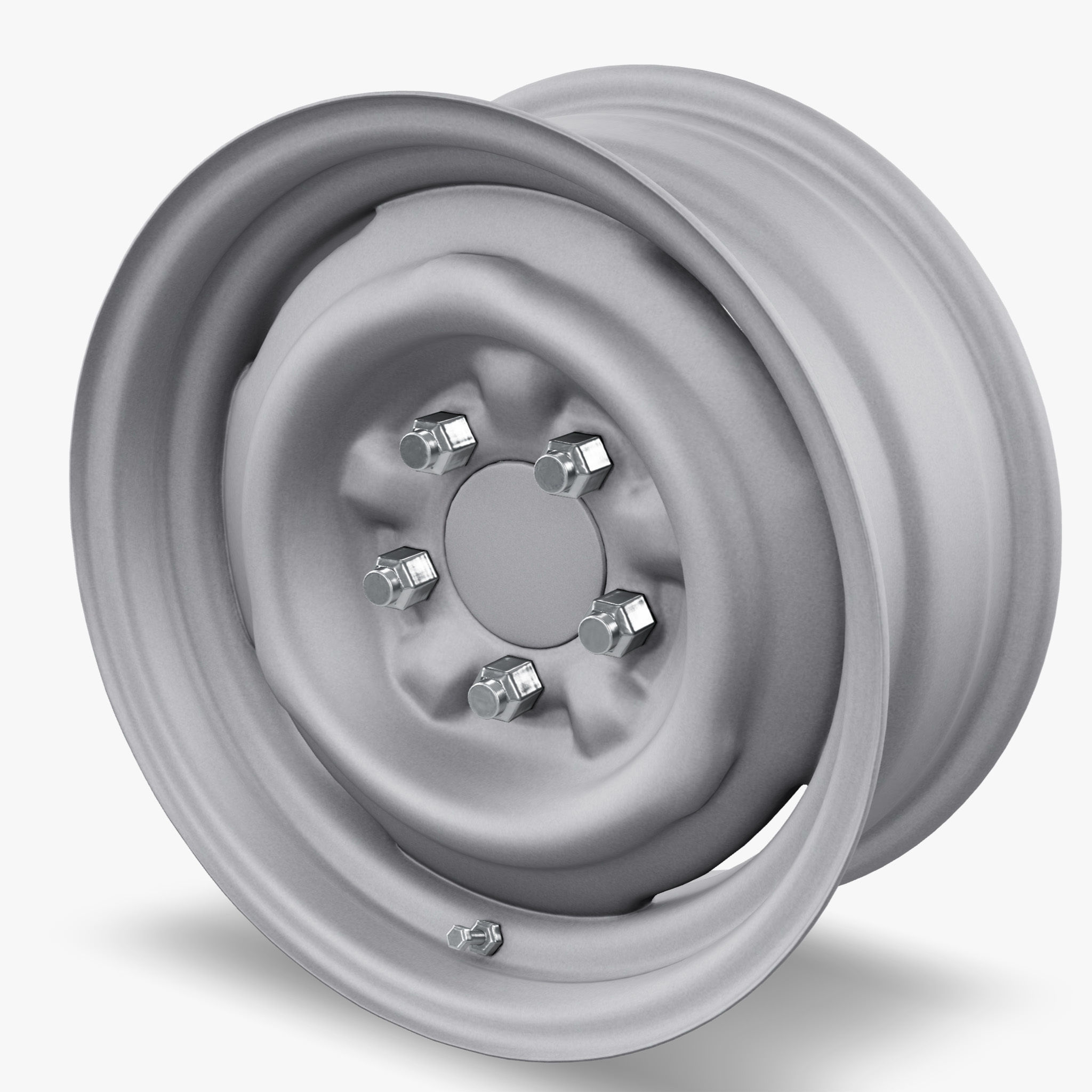 Wheel Vintiques Wheel Standard Steel Low-poly 3D model_4
