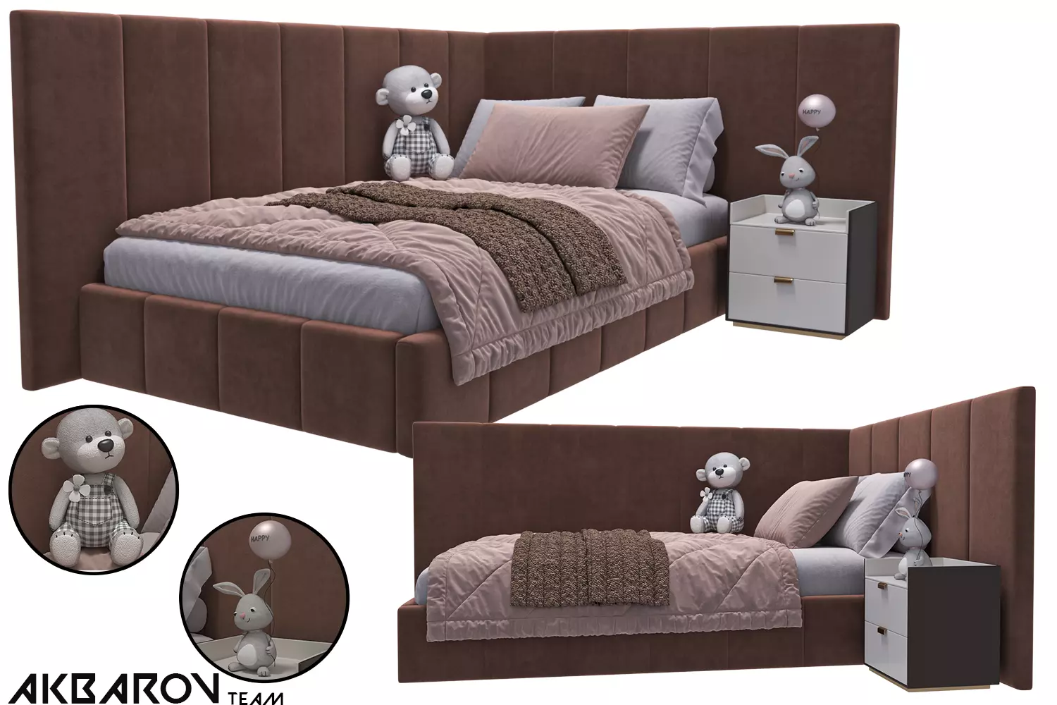 child bedroom 3D model
