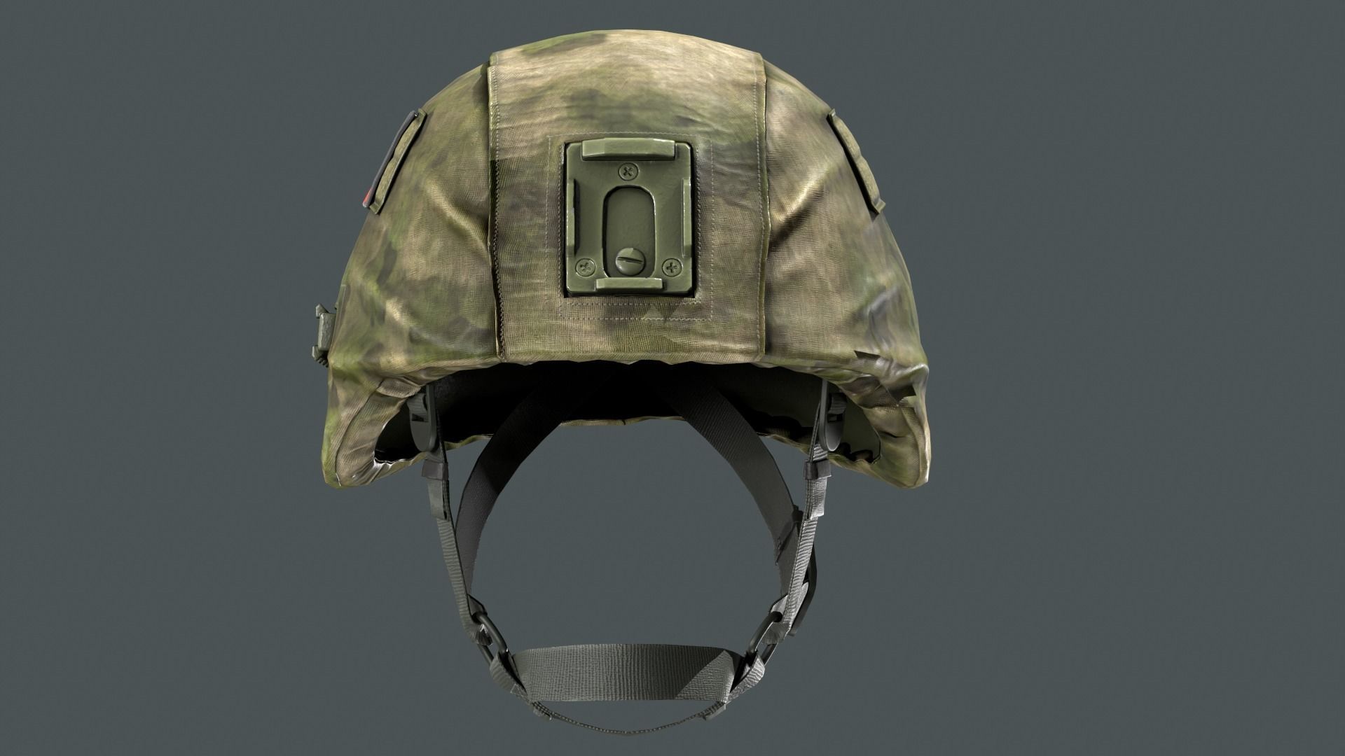 Russian 6B47 Ratnik Helmet V2 Low-poly 3D model_2