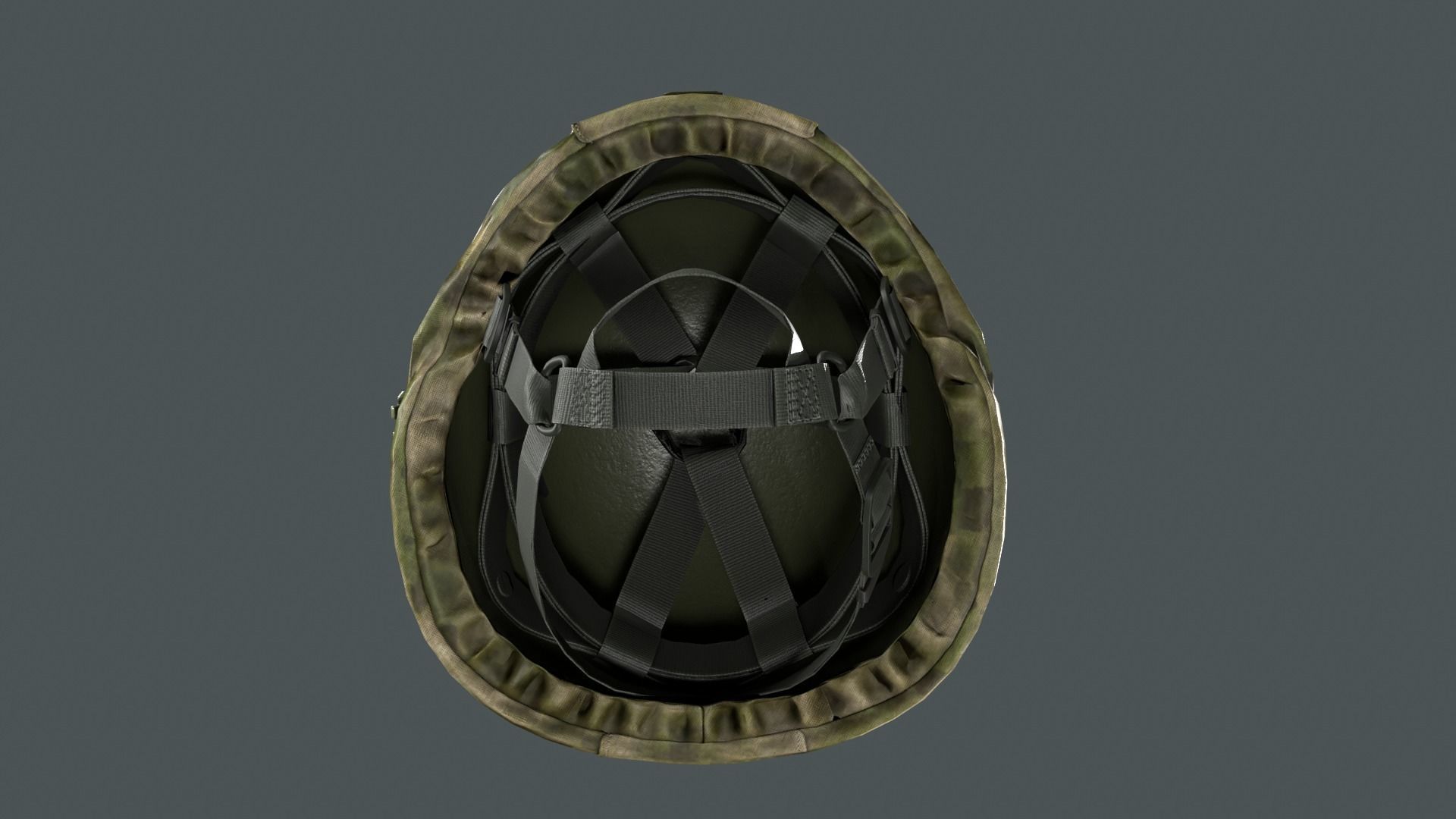 Russian 6B47 Ratnik Helmet V2 Low-poly 3D model_6