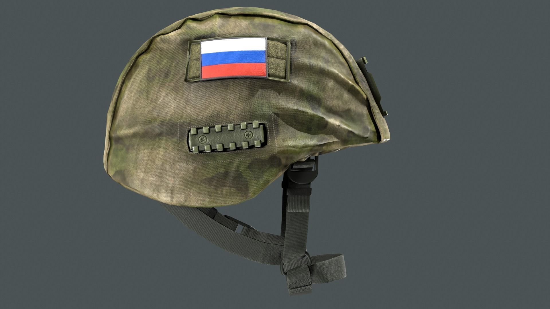 Russian 6B47 Ratnik Helmet V2 Low-poly 3D model_3