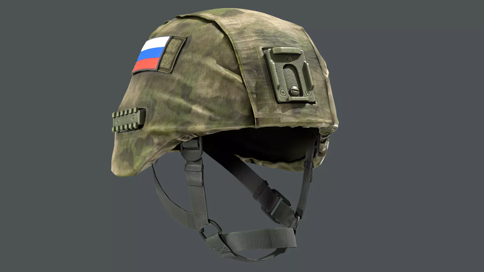 Russian 6B47 Ratnik Helmet V2 Low-poly 3D model_0