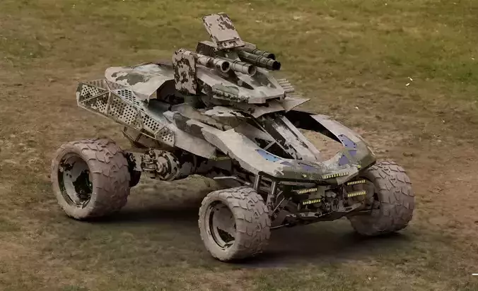 Buggi Drone vehicle weapon