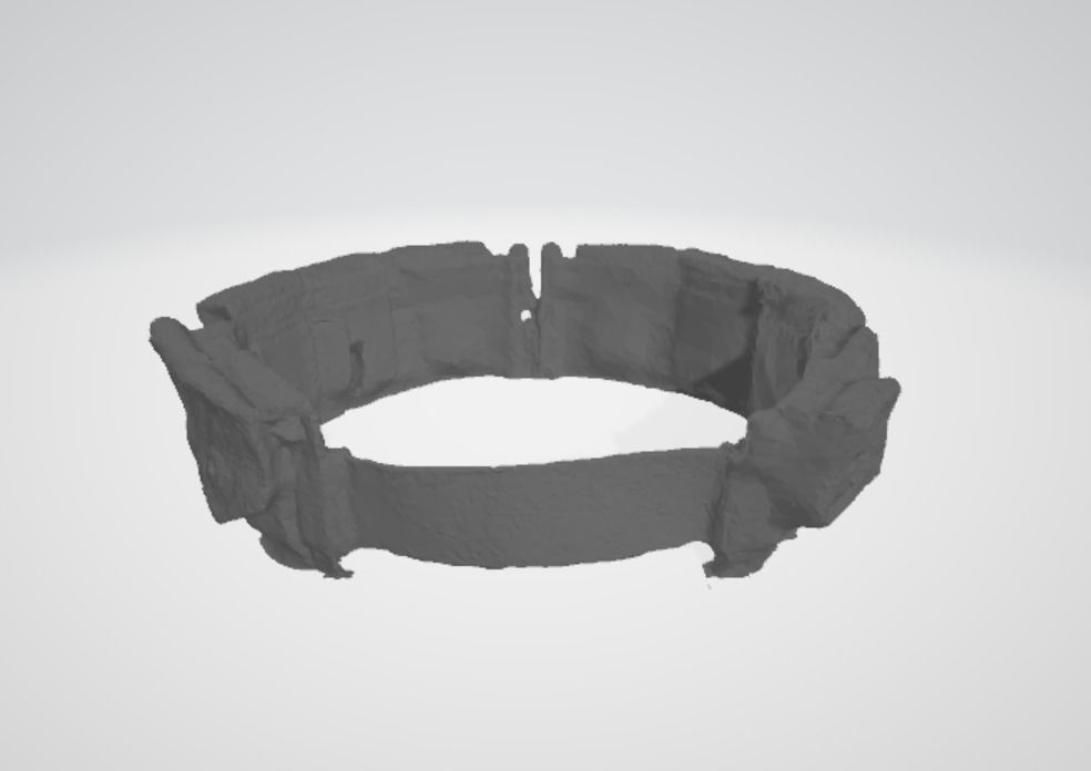 WWII US M1923 M1 Garand Cartridge Belt 3D print model_2