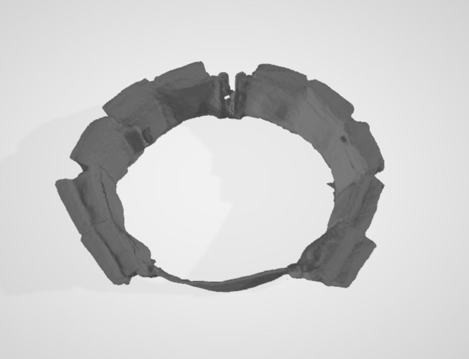 WWII US M1923 M1 Garand Cartridge Belt 3D print model_3