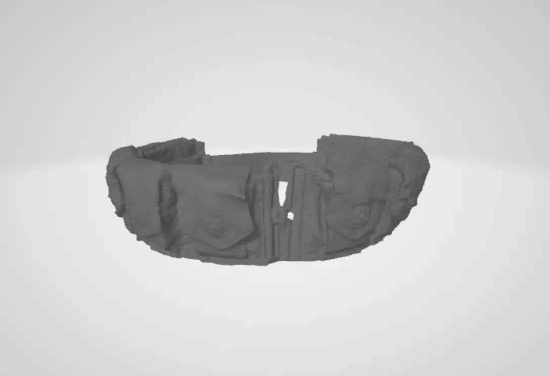 WWII US M1923 M1 Garand Cartridge Belt 3D print model_0