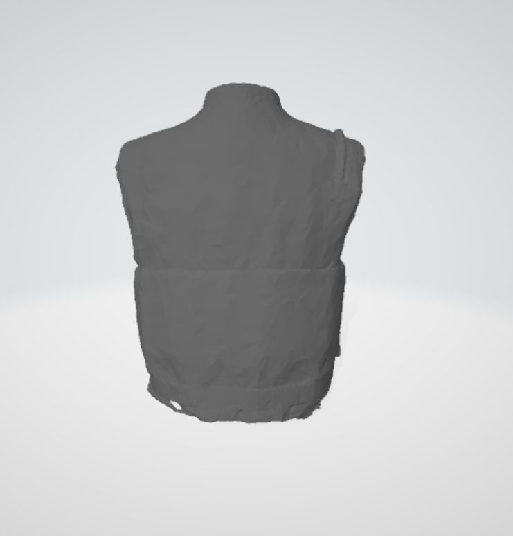 Vietnam War USMC M1955 Flak Vest  3D print model_2