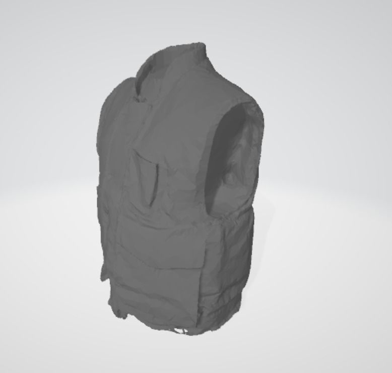 Vietnam War USMC M1955 Flak Vest  3D print model_3