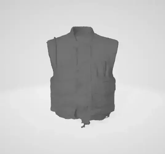 Vietnam War USMC M1955 Flak Vest  3D print model