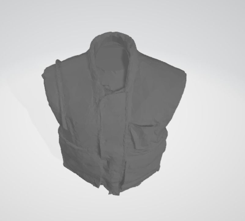 Vietnam War USMC M1955 Flak Vest  3D print model_4